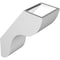 Ekena Millwork 5-in. W x 10-in. D x 14-in. H Carmel Architectural Grade PVC Knee Brace BRCP05X10X14CAR - alternate 6